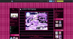 Desktop Screenshot of mangas-mangaz.skyrock.com