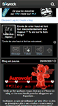 Mobile Screenshot of halte-aux-rageux.skyrock.com