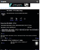 Tablet Screenshot of influence-style.skyrock.com