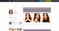 Desktop Screenshot of kristenstew.skyrock.com