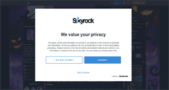 Desktop Screenshot of poltergeistmovie.skyrock.com
