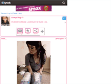 Tablet Screenshot of daceygomezz.skyrock.com