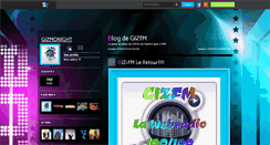 Desktop Screenshot of gizmonight.skyrock.com