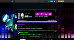 Desktop Screenshot of hsm-ash-music.skyrock.com