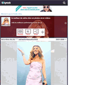 Tablet Screenshot of celinedion3003.skyrock.com