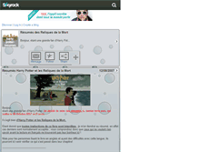 Tablet Screenshot of harry-potter-resumes.skyrock.com