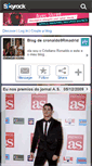 Mobile Screenshot of cronaldo9rmadrid.skyrock.com