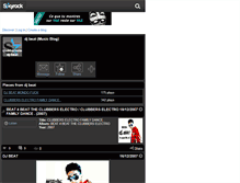 Tablet Screenshot of clubberselectro-dj-beat.skyrock.com