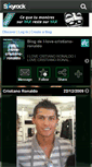 Mobile Screenshot of i-love-cristiano-ronaldo.skyrock.com