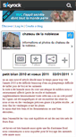 Mobile Screenshot of chateaunoblesse.skyrock.com