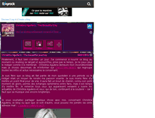Tablet Screenshot of c-aguilera-m.skyrock.com