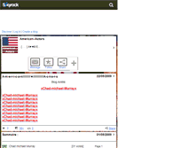 Tablet Screenshot of american--actors.skyrock.com