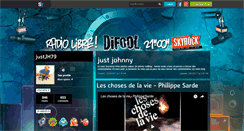 Desktop Screenshot of justjh79.skyrock.com