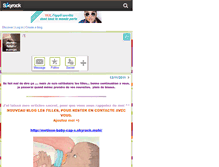 Tablet Screenshot of jeune--futur--maman.skyrock.com