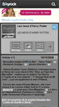 Mobile Screenshot of harrypotter-allabout.skyrock.com