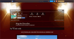 Desktop Screenshot of etincelles-majorettes.skyrock.com