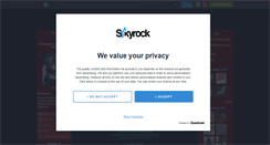 Desktop Screenshot of pag.skyrock.com