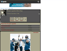 Tablet Screenshot of groupes-legendes.skyrock.com