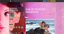 Desktop Screenshot of princesse-malbaraise.skyrock.com