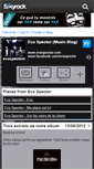 Mobile Screenshot of evaspectormusic.skyrock.com