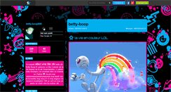 Desktop Screenshot of betty-boop888.skyrock.com