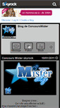 Mobile Screenshot of concoursmister.skyrock.com