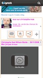 Mobile Screenshot of chris-mae009.skyrock.com