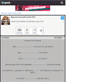 Tablet Screenshot of concour-couple-2010.skyrock.com