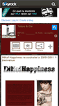 Mobile Screenshot of inkofhappiness.skyrock.com