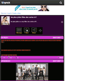 Tablet Screenshot of filles-tv.skyrock.com