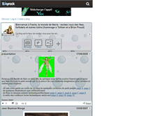 Tablet Screenshot of faerieland.skyrock.com