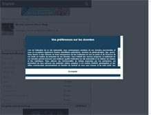 Tablet Screenshot of michaeljacksonsongs-3.skyrock.com