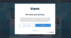 Desktop Screenshot of bluecobalt.skyrock.com