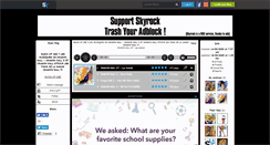 Desktop Screenshot of musik-of-dbz.skyrock.com