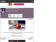 Tablet Screenshot of gymnastics-dream.skyrock.com