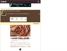 Tablet Screenshot of honeysellerie.skyrock.com
