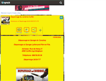 Tablet Screenshot of depannageducondroz.skyrock.com