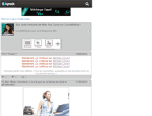 Tablet Screenshot of cyrusmileray.skyrock.com
