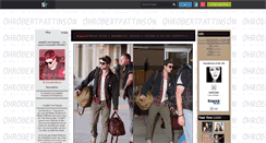 Desktop Screenshot of ohrobertpattinson.skyrock.com