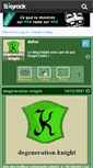 Mobile Screenshot of degeneration-knight.skyrock.com