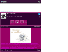 Tablet Screenshot of albane88.skyrock.com