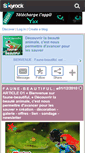 Mobile Screenshot of faune-beautiful.skyrock.com