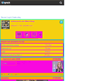 Tablet Screenshot of amandiine-star-x.skyrock.com