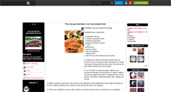 Desktop Screenshot of gateauxgourmands.skyrock.com