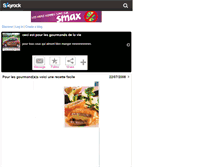 Tablet Screenshot of gateauxgourmands.skyrock.com