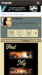 Mobile Screenshot of findmyhalf.skyrock.com