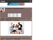 Tablet Screenshot of heatherhemmensdaily.skyrock.com