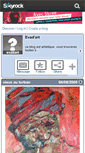 Mobile Screenshot of evadart.skyrock.com