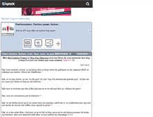 Tablet Screenshot of iamfashi0n.skyrock.com