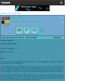 Tablet Screenshot of fcgeispolsheim.skyrock.com